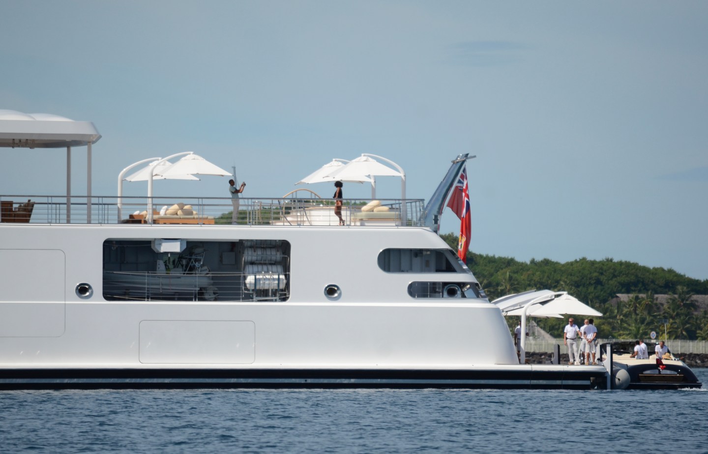 CORRECTION-FRANCE-OVERSEAS-FRENCH POLYNESIA-OBAMA-CELEB