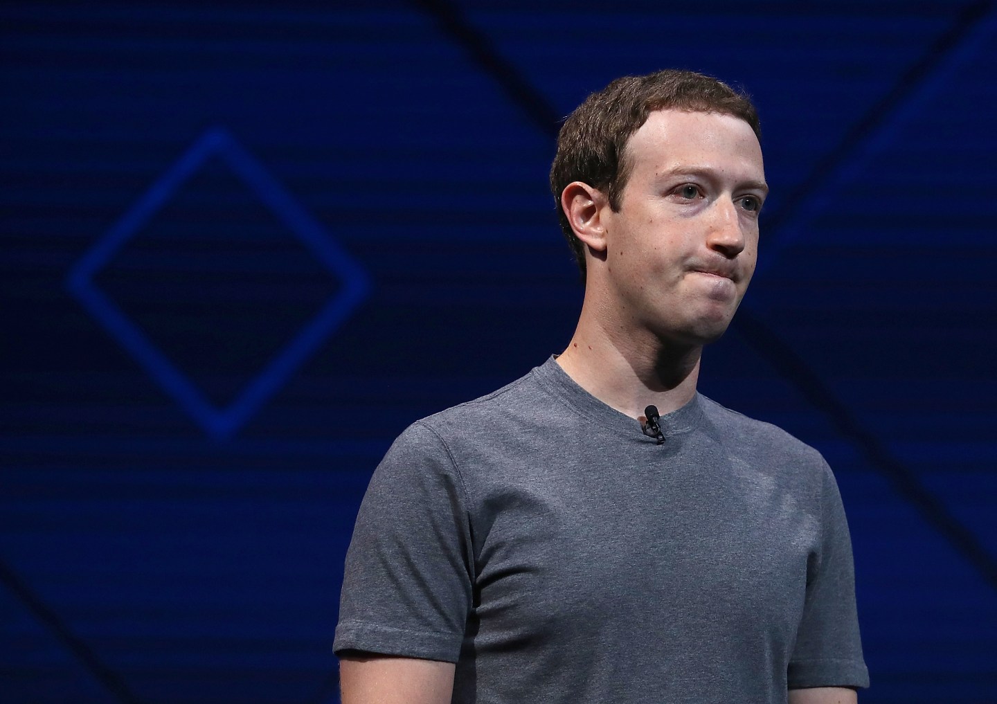 Mark Zuckerberg Delivers Keynote Address At Facebook F8 Conference