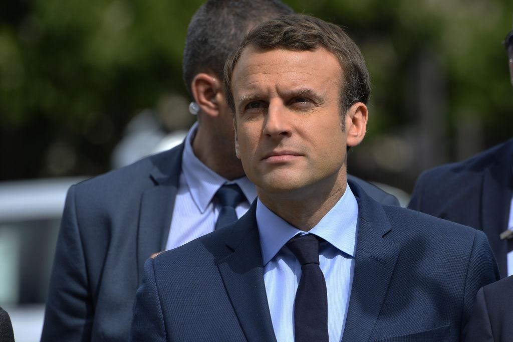 <> on April 24, 2017 in Paris, France.