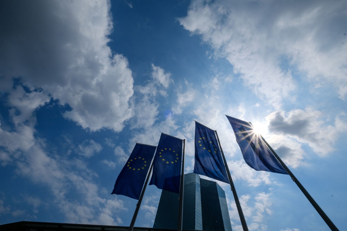 Mario Draghi Press Conference At ECB Headquarters