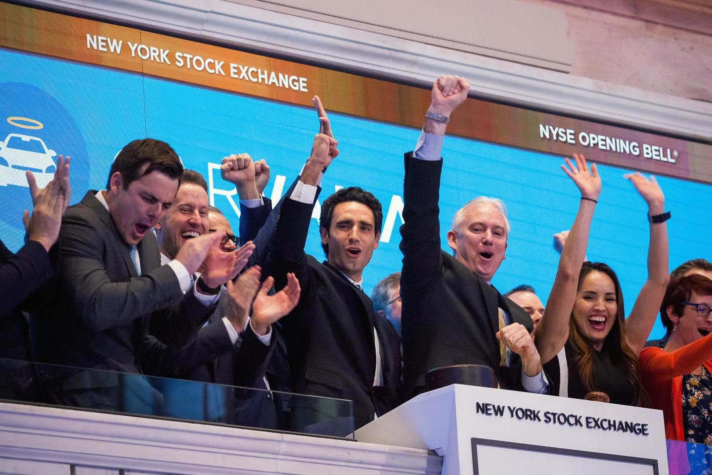 Trading On The Floor Of The NYSE As U.S. Stocks Mixed While Traders Look Past GDP