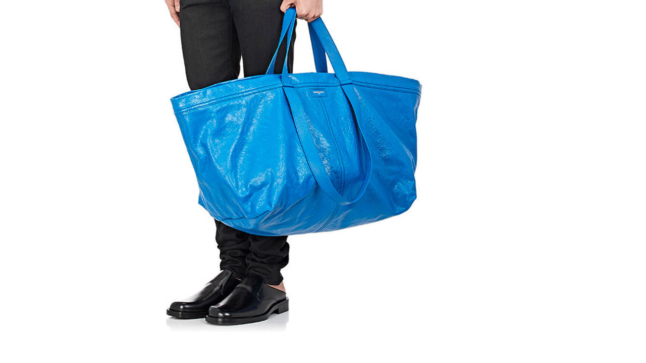 Ikea Responds to Balenciaga’s $2,145 Version of Its 99 Cent Bag