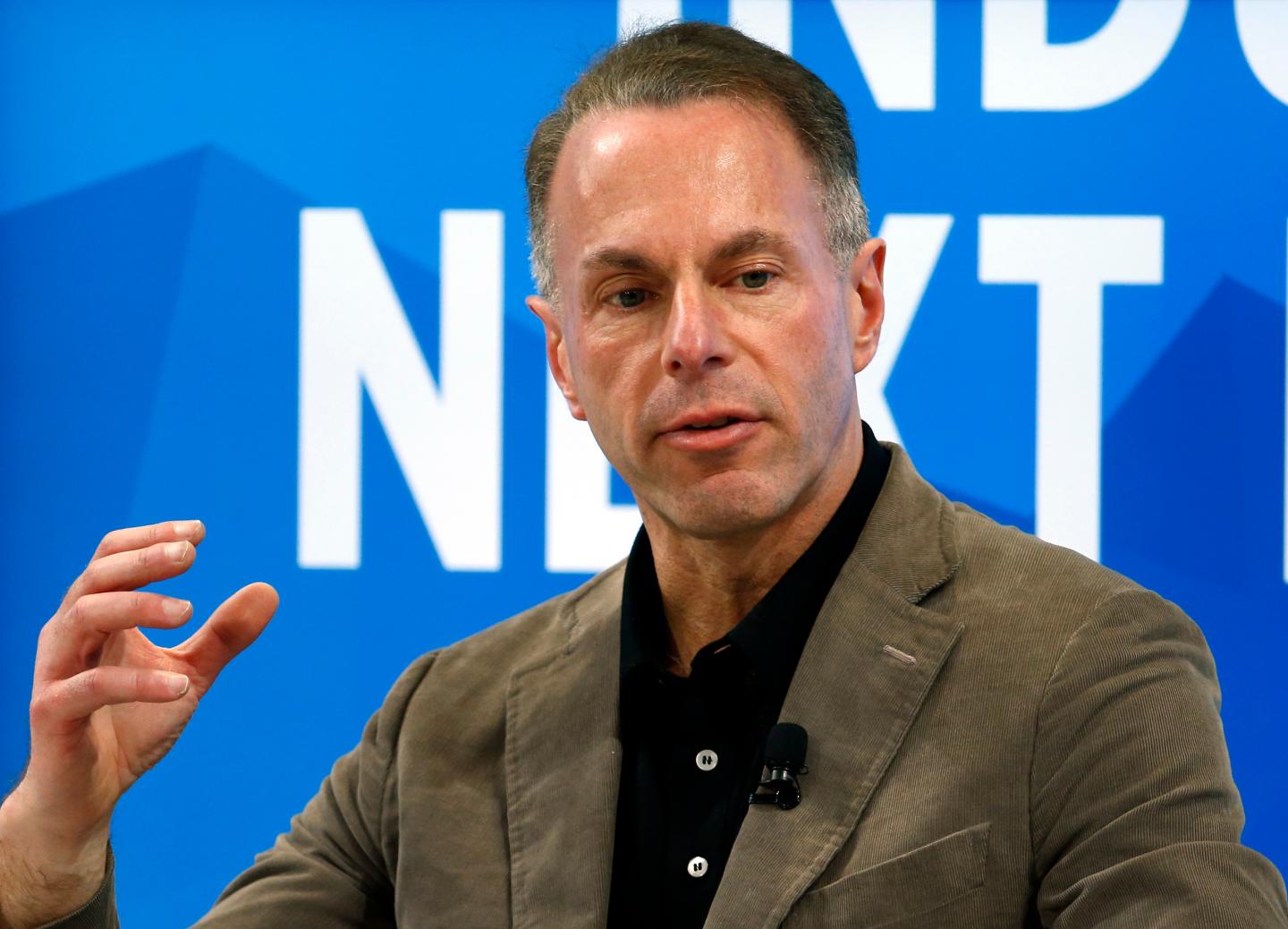 Wenig President and CEO of eBay attends the WEF annual meeting in Davos