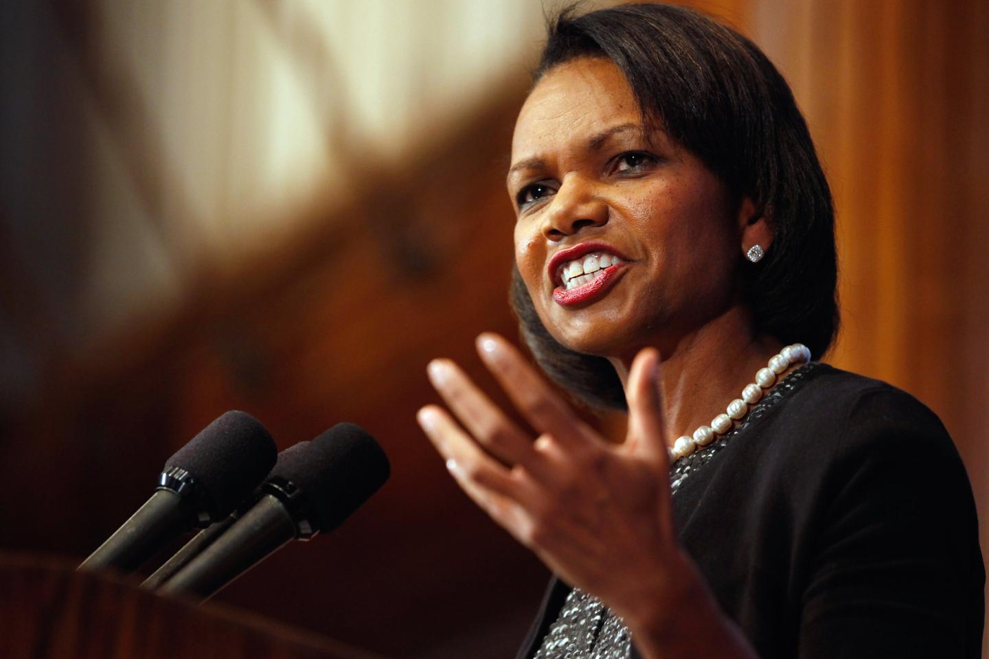 Condoleezza Rice Gives Talk, Promotes Book In Washington DC