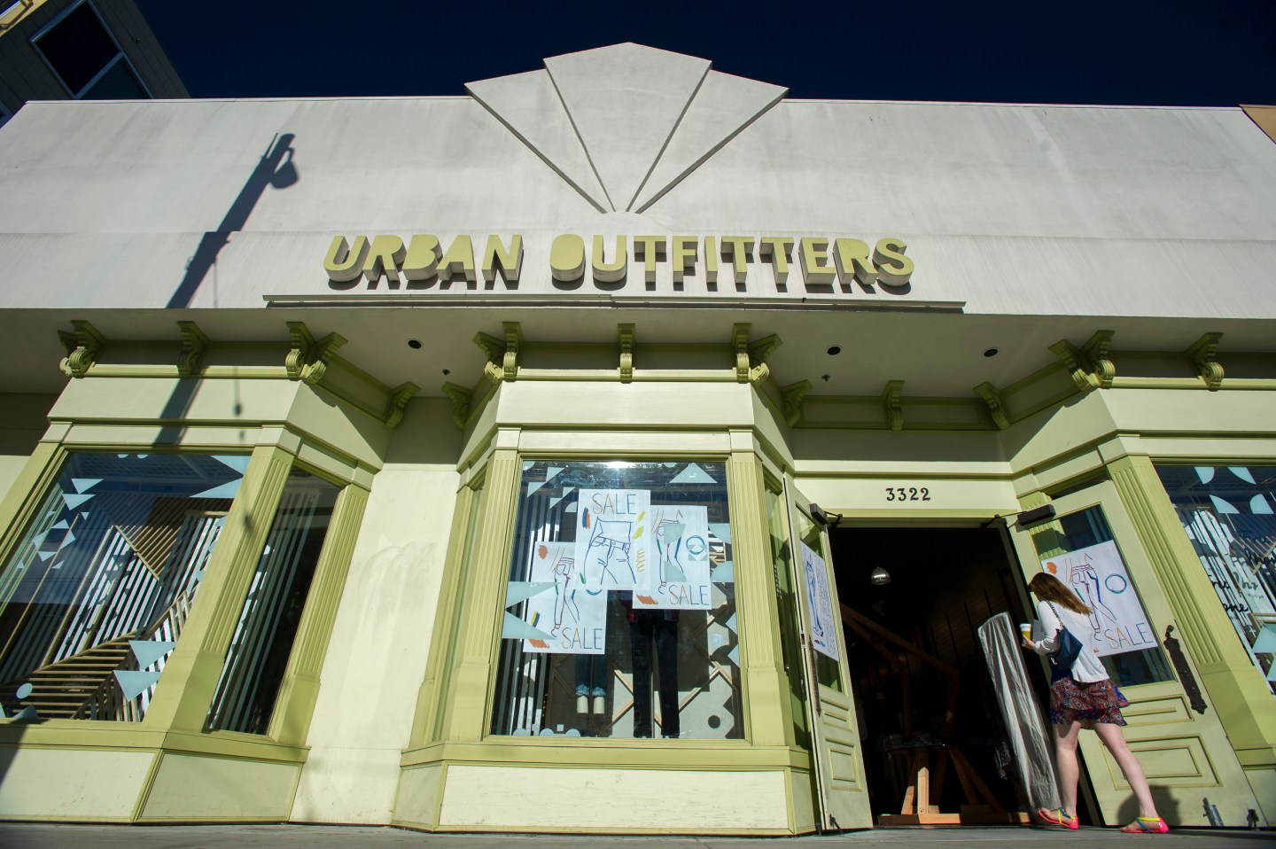 An Urban Outfitters Inc. Store As Earnings Figures Are Released
