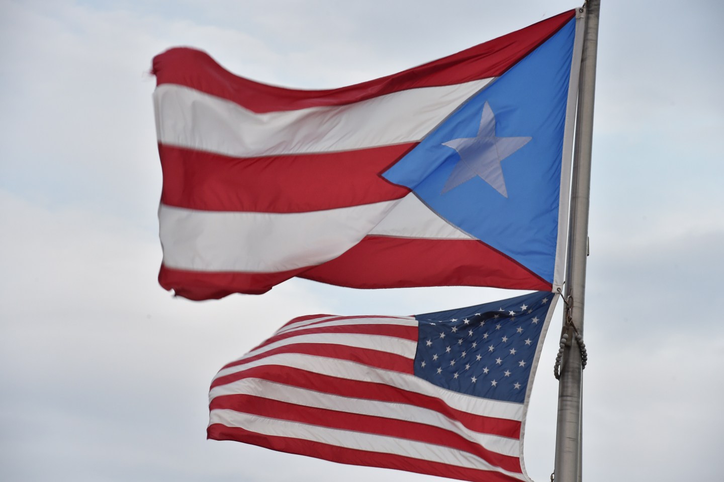 PUERTO RICO-US-FLAGS