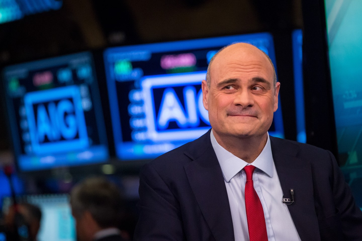 Outgoing Aig CEO Peter Hancock