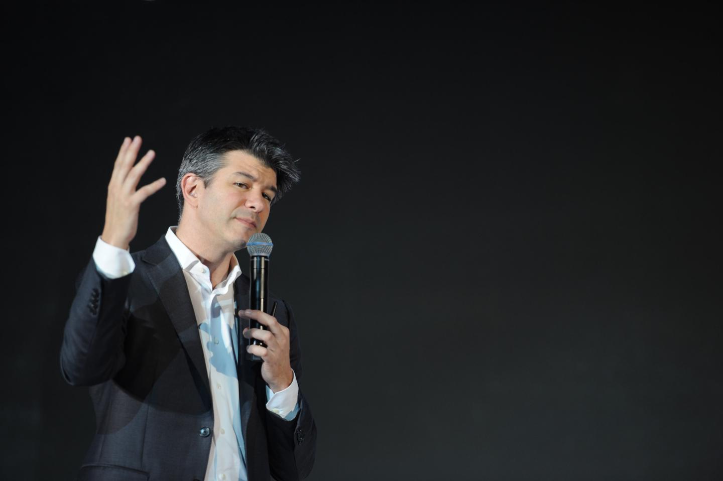 Uber CEO Travis Kalanick Attends The Third Netease Future Technology Conference