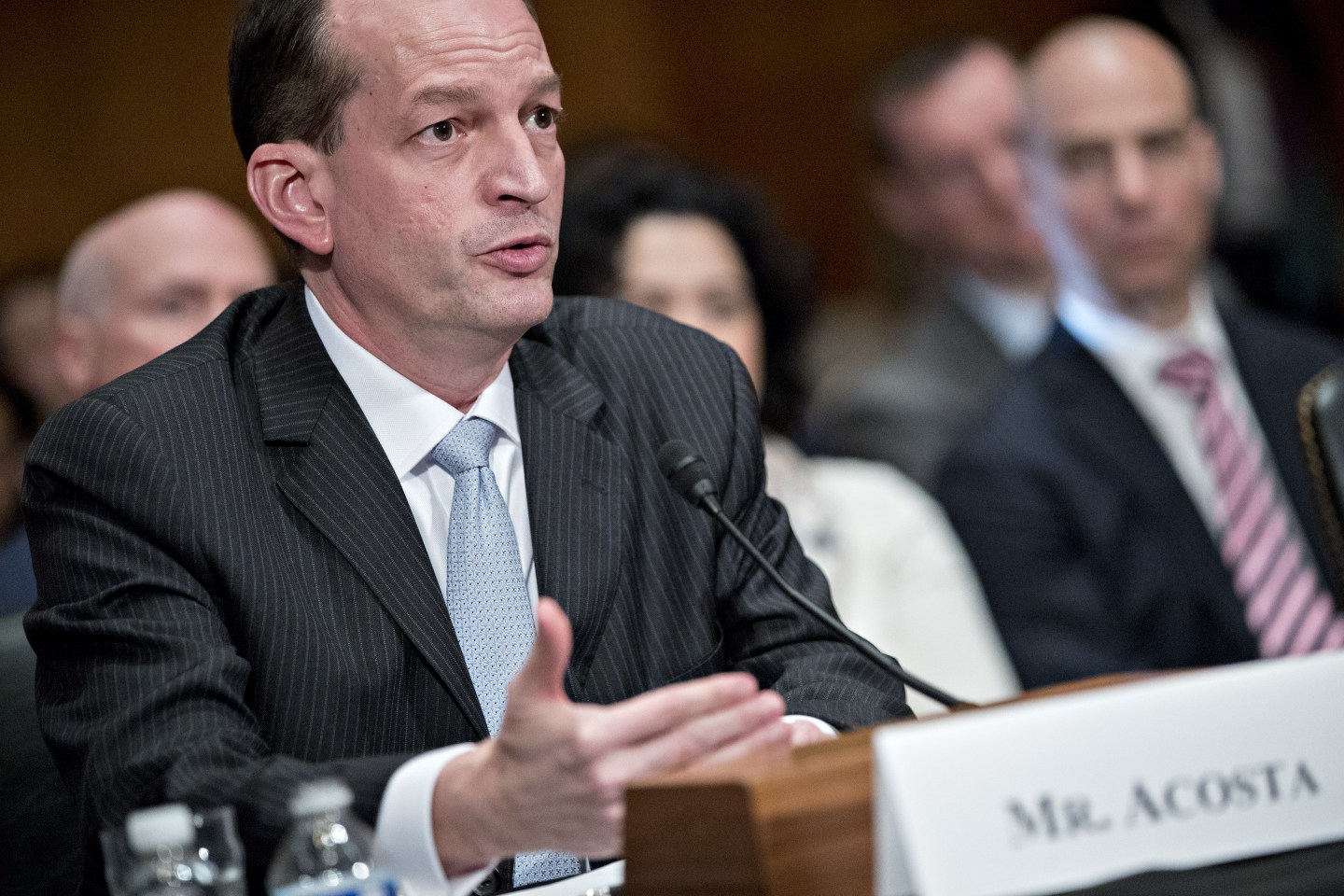 Senate Confirmation Hearing For R. Alexander Acosta To Lead Labor Department