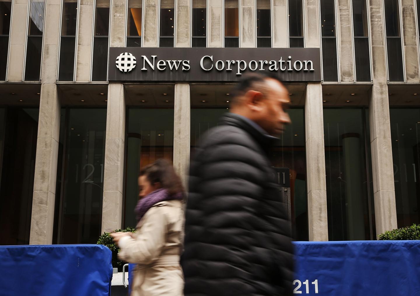 Activists Continue To Demonstrate Outside Of Fox News HQ One Day After Bill O'Reilly's Ouster Over Sexual Harassment Accusations