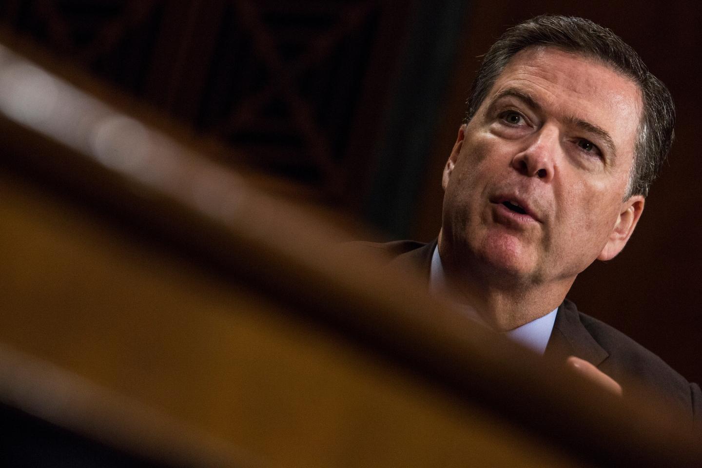 Fired FBI Director James Comey