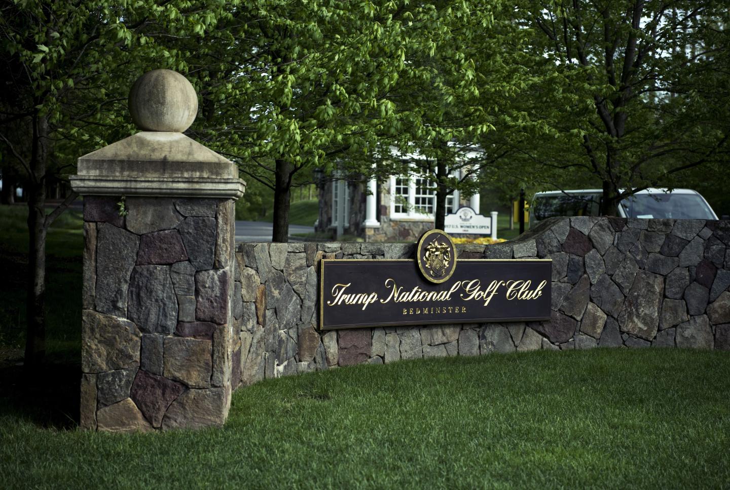 The Trump National Golf Club in Bedminster, N.J.