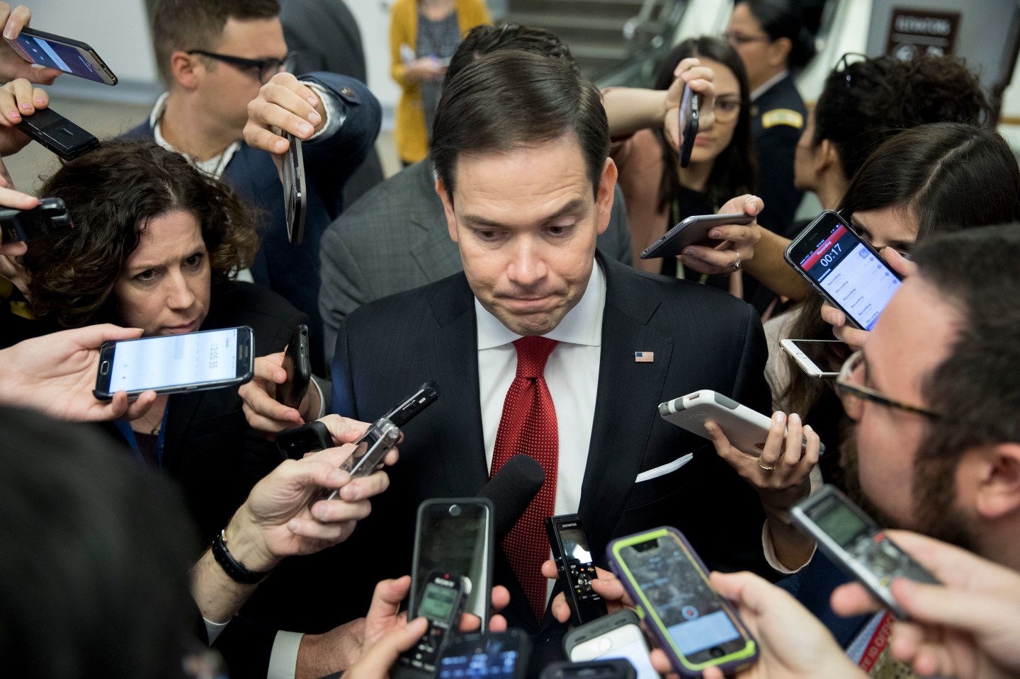 Senators Speak To Press On President Trump's Firing Of FBI Director James Comey