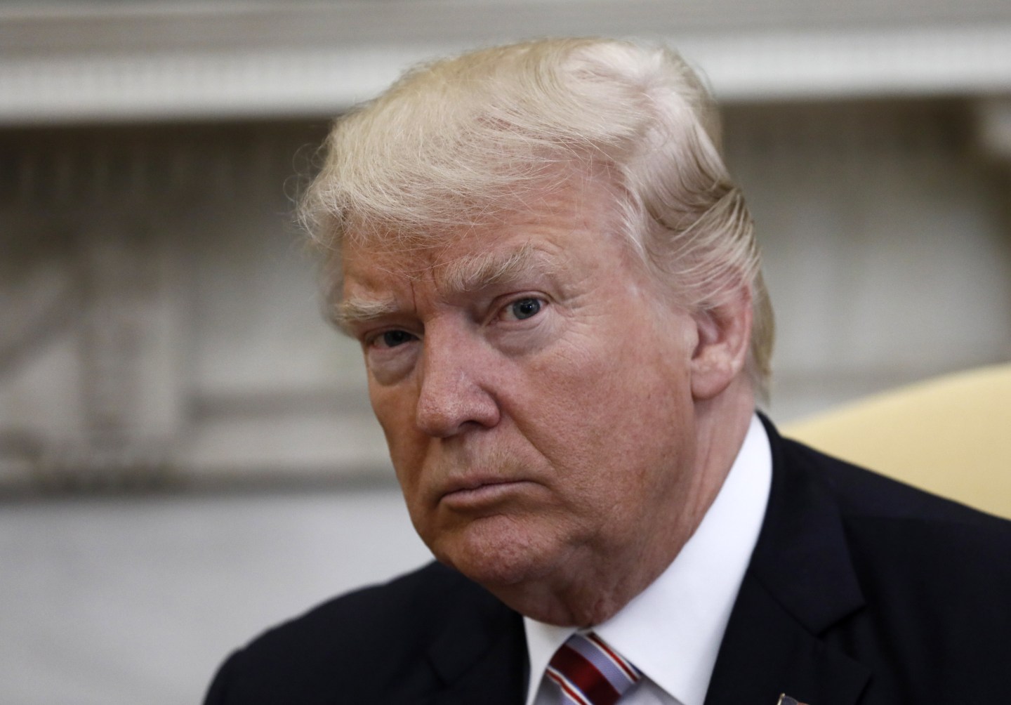 Donald Trump has not said a lot on the subject since he fired FBI Director James Comey.