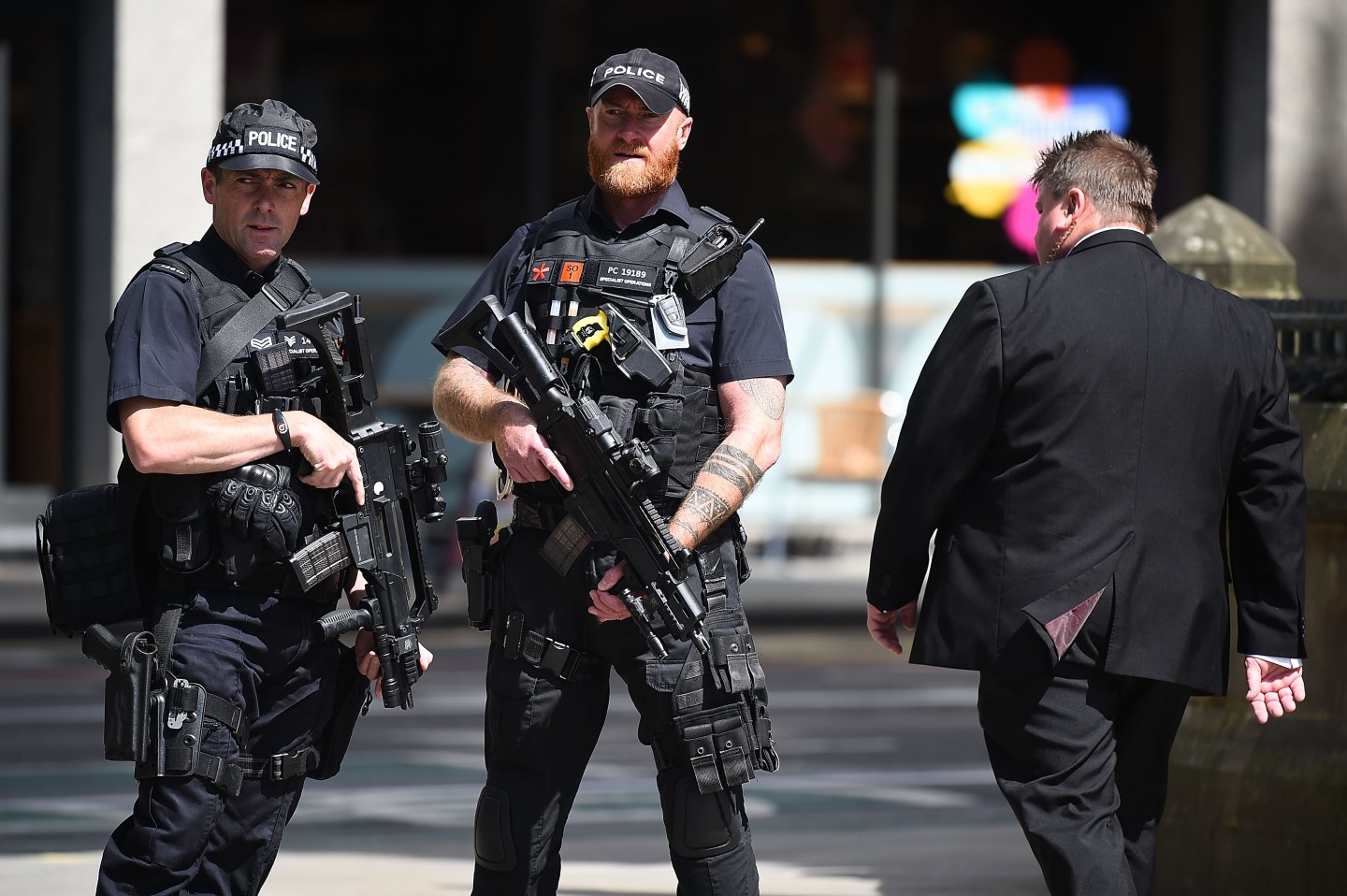 Aftermath In Manchester After Pop Concert Terrorist Attack Kills 22