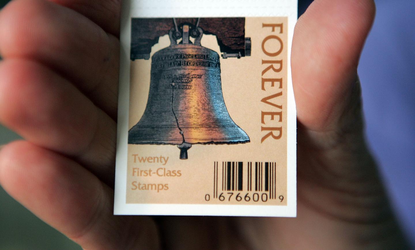 The U.S. Postal Service wants to raise the price of a first-class stamp by a penny.
