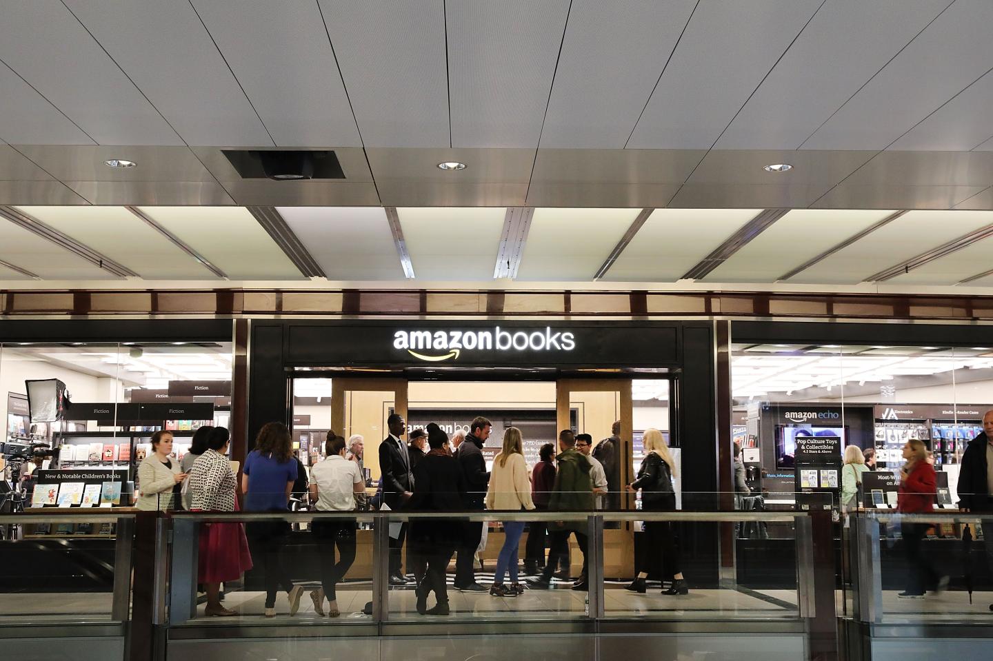 Amazon Opens Bookstore In New York City