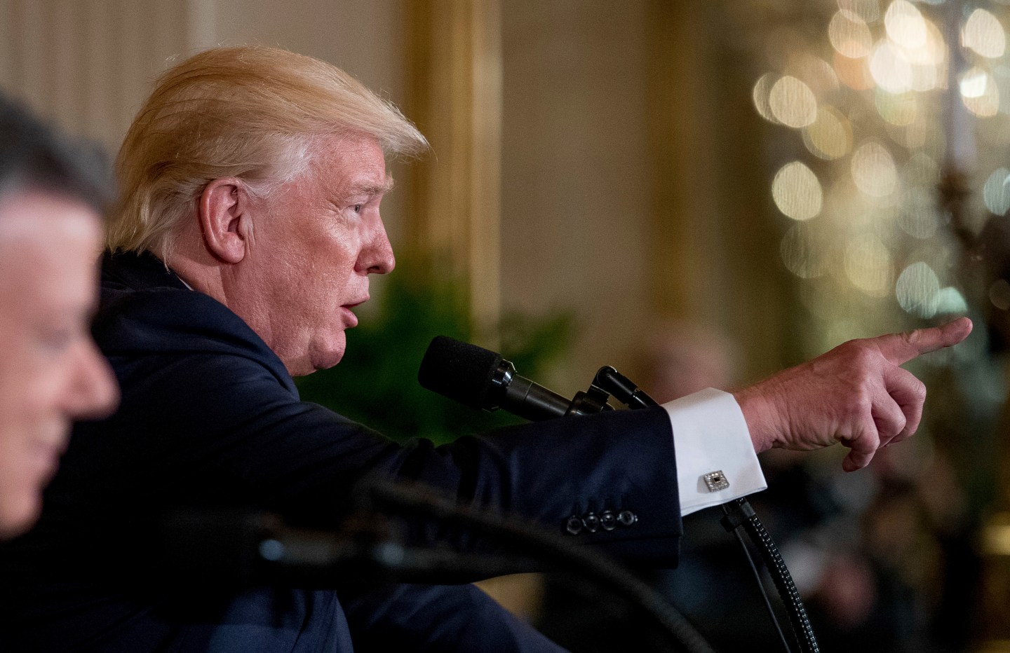 Donald Trump, Juan Manuel Santos