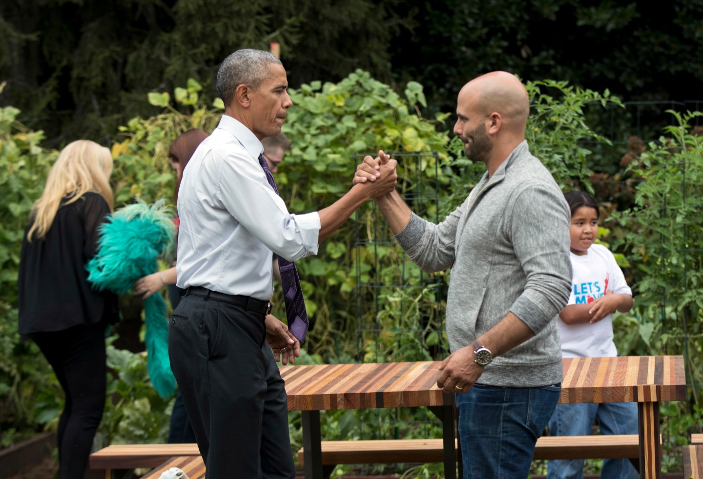 Barack Obama, Sam Kass