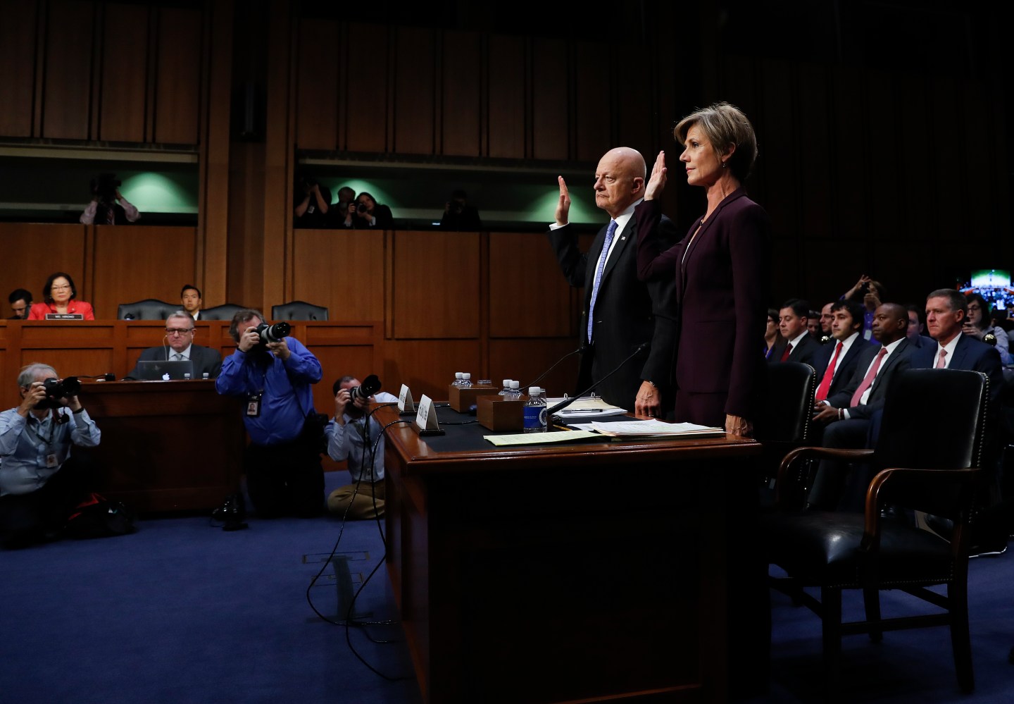 James Clapper, Sally Yates
