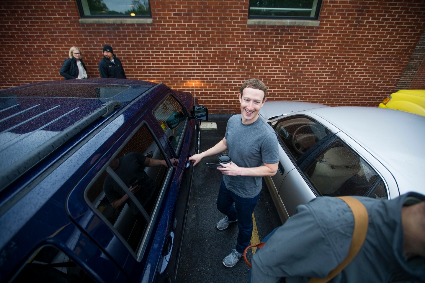 Surprise Guest Facebook Founder