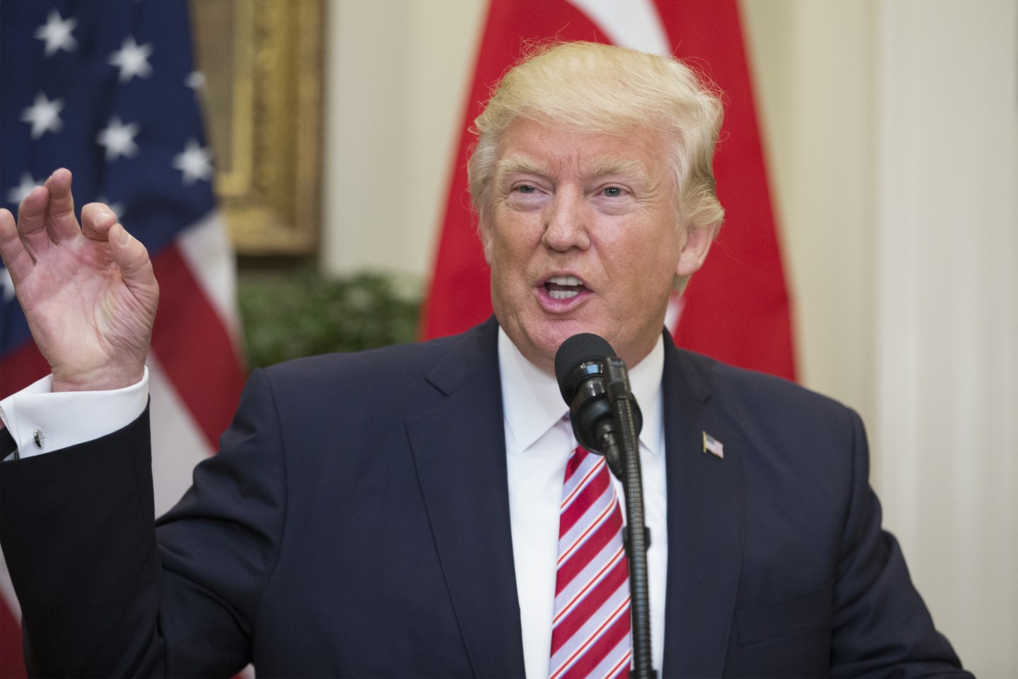 President Trump Hosts Turkish President Recap Tayyip Erdogan At White House