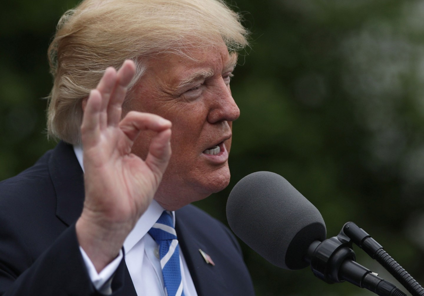 President Trump Meets With The Independent Community Bankers Association