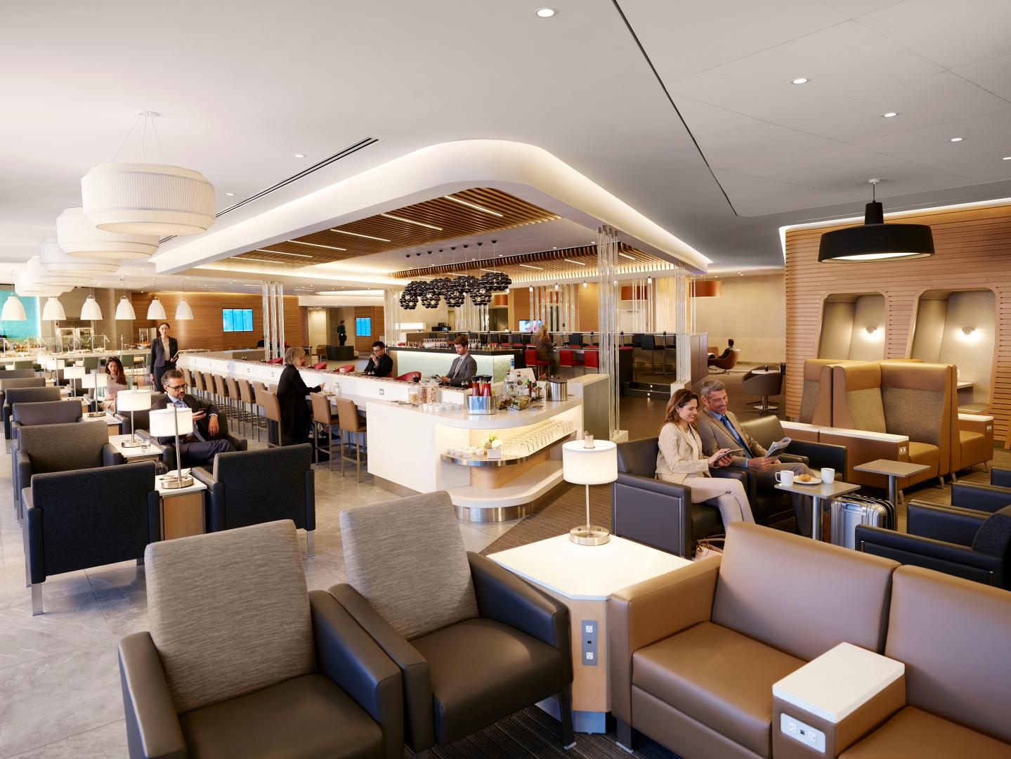 An Inside Look at the New American Airlines Flagship Lounge at JFK Airport