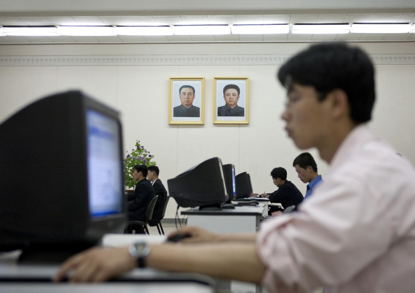Studies Palace In Pyongyang, North Korea On May 22, 2009 -