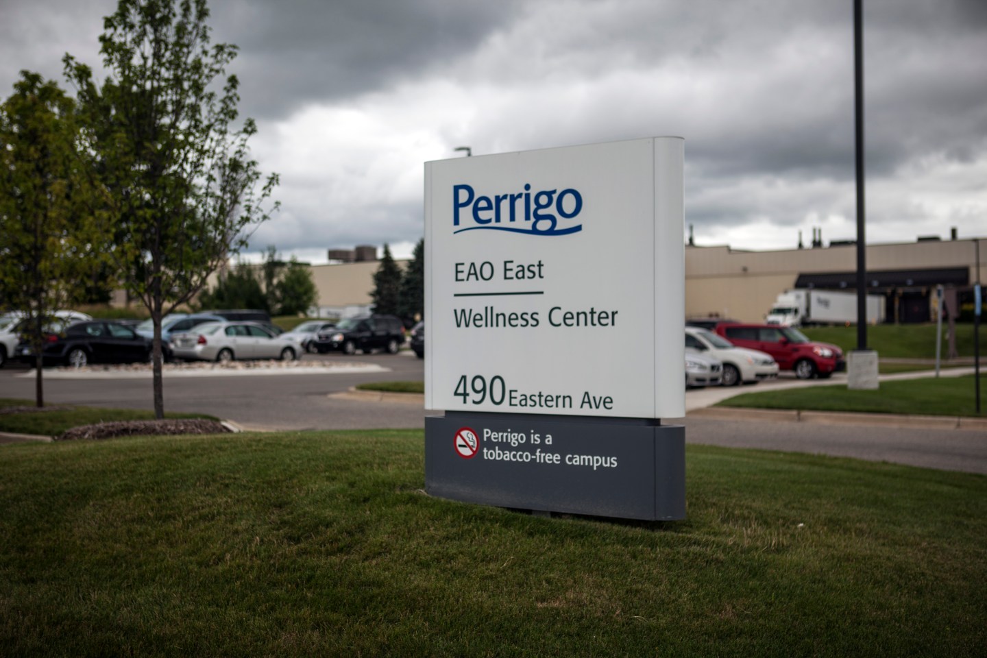 The Perrigo Co. facility in Allegan, Michigan, U.S., on Monday, July 29, 2013.