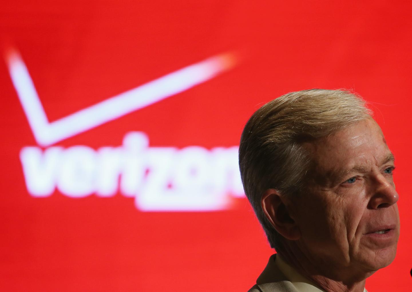 Verizon CEO Lowell McAdam Speaks Conference In Arlington, Virginia