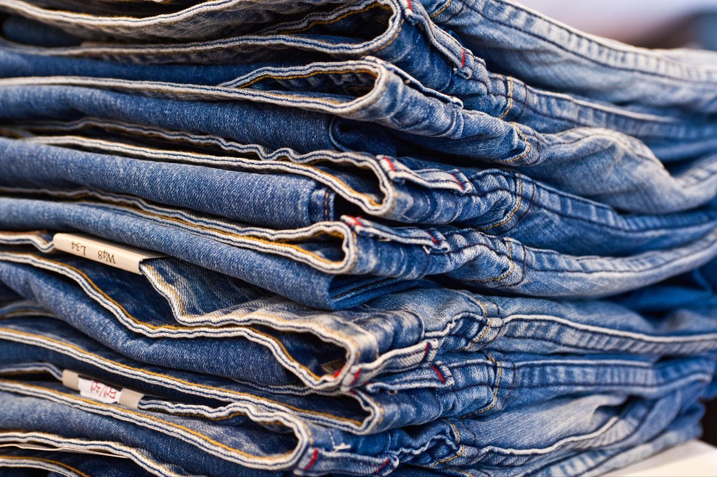 Stacked jeans