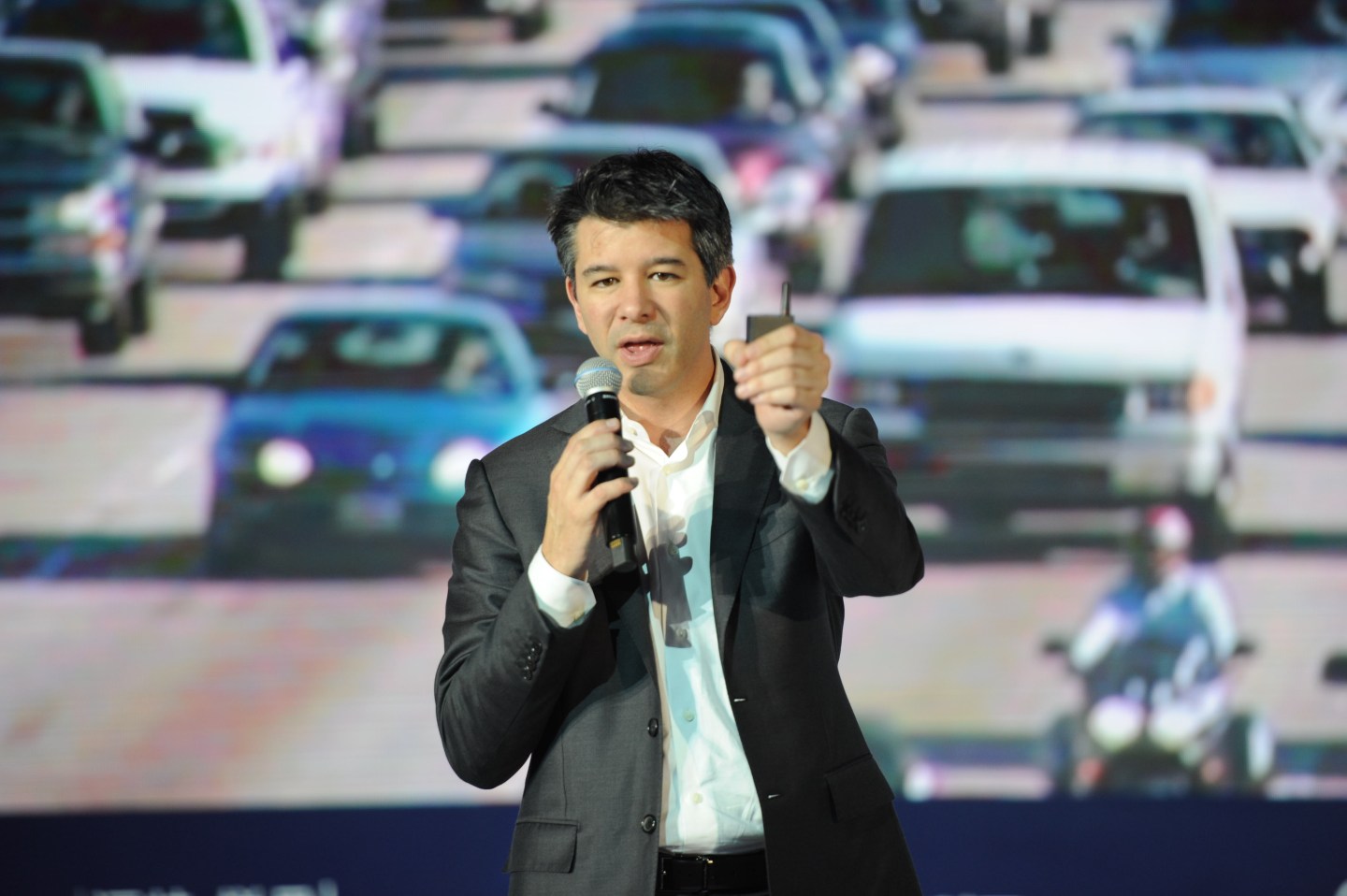 Uber CEO Travis Kalanick Attends The Third Netease Future Technology Conference
