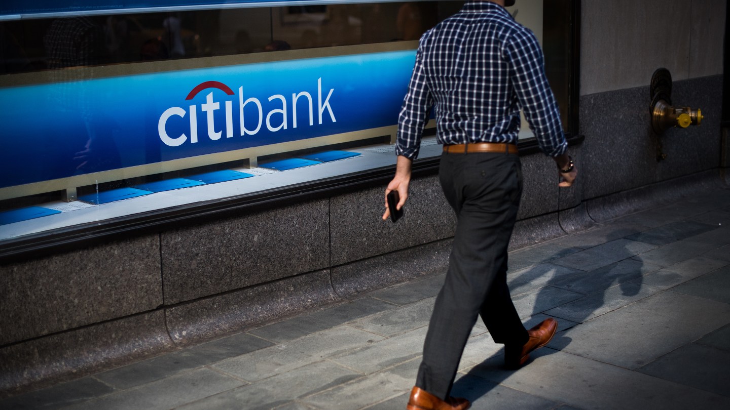 A Citigroup Inc. Bank Branch Ahead Of Earnings Figures