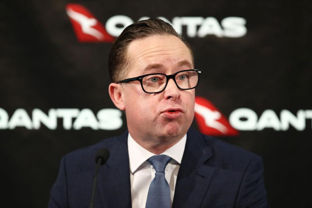 Qantas Group Chief Executive Officer Alan Joyce Announces Half Year Results