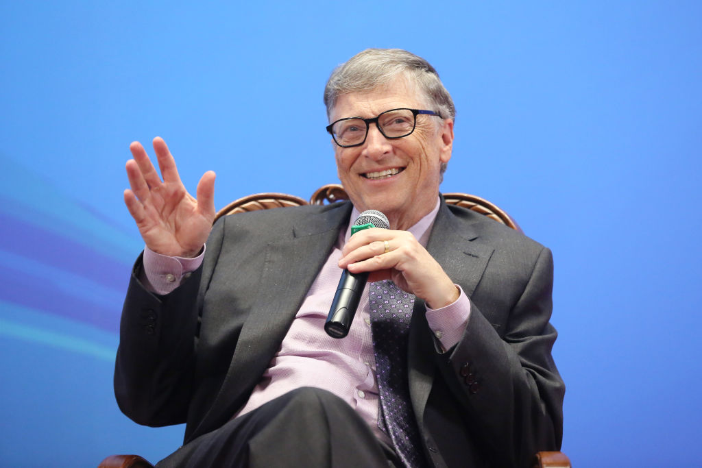 Bill Gates Makes Speech At Peking University