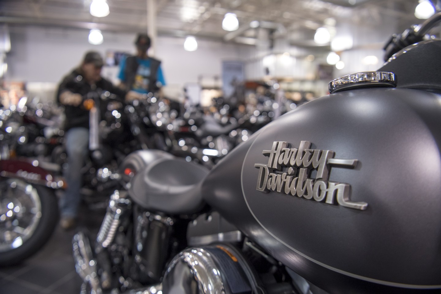 Inside A Harley-Davidson Inc. Store Ahead Of Earnings Figures