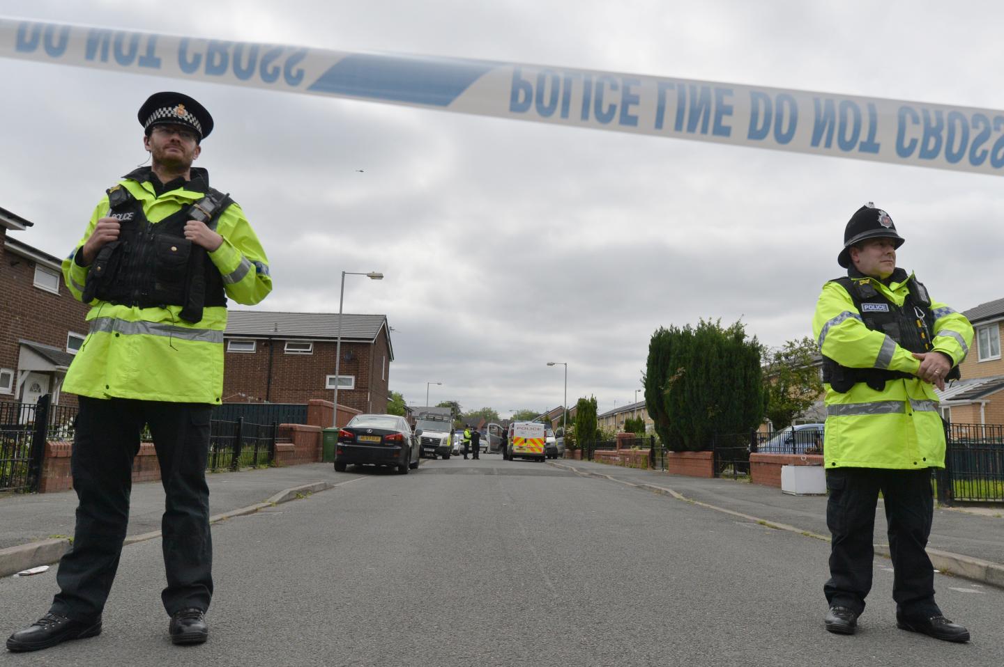 Police Activity In Manchester After The Manchester Terrorist Attack