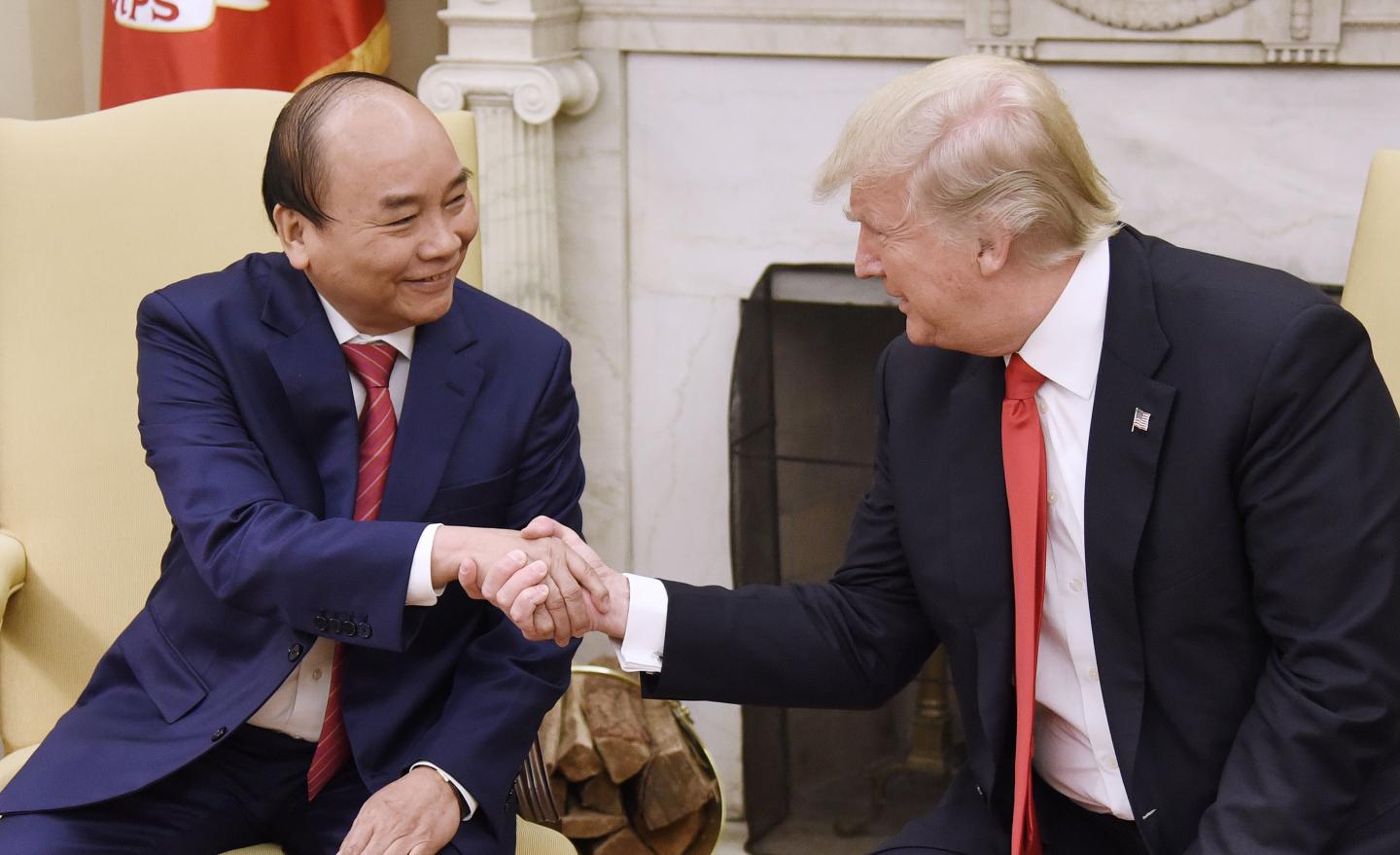 Donald Trump Hosts Vietnamese Prime Minister Nguyen Xuan Phuc At White House