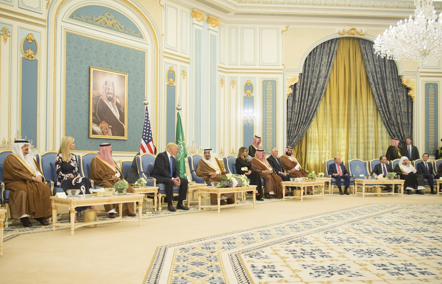 U.S. President Trump in Saudi Arabia for 1st visit abroad