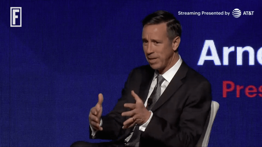 Marriott CEO Arne Sorenson at the 2017 Great Place to Work conference in Chicago.