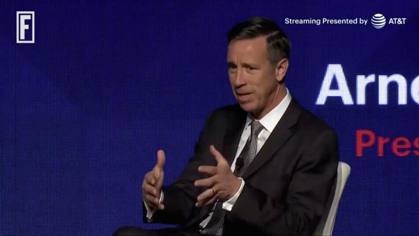 Marriott CEO Arne Sorenson at the 2017 Great Place to Work conference in Chicago.