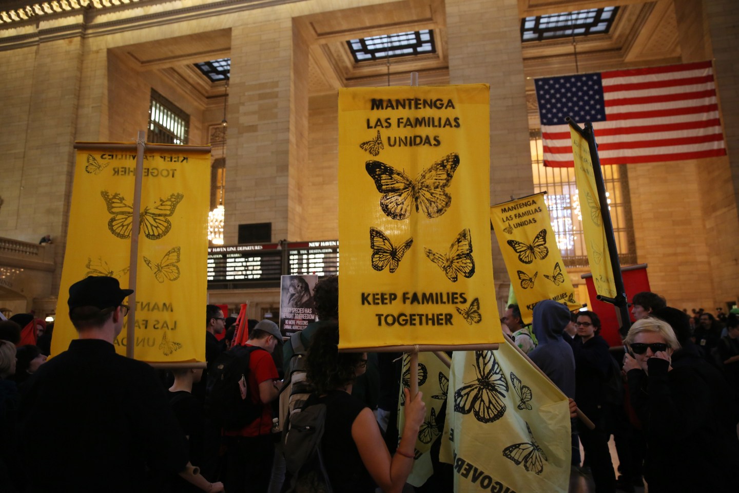May Day Protest in New York City