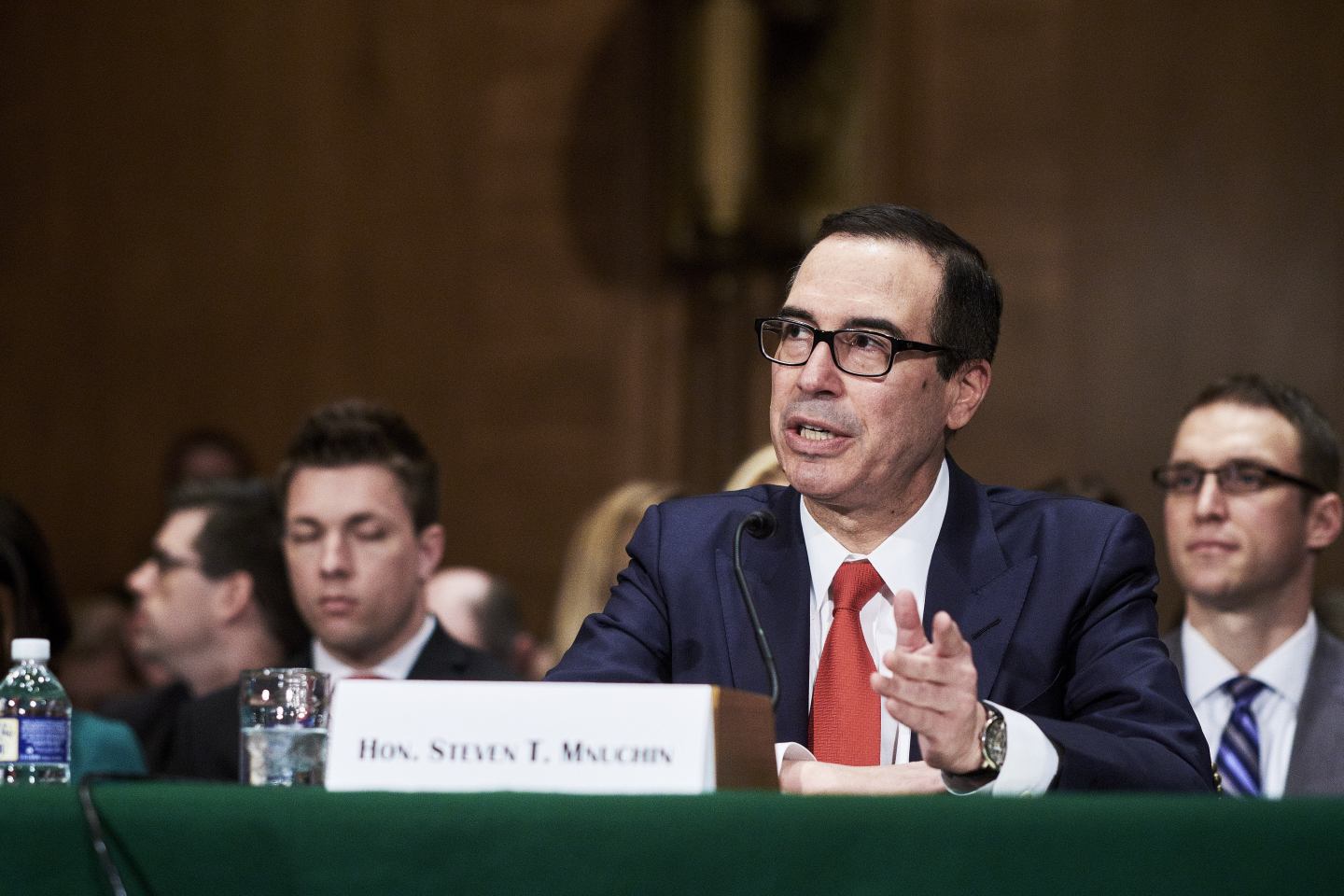 Treasury Secretary Steven Mnuchin Testifies Before Senate Banking Committee