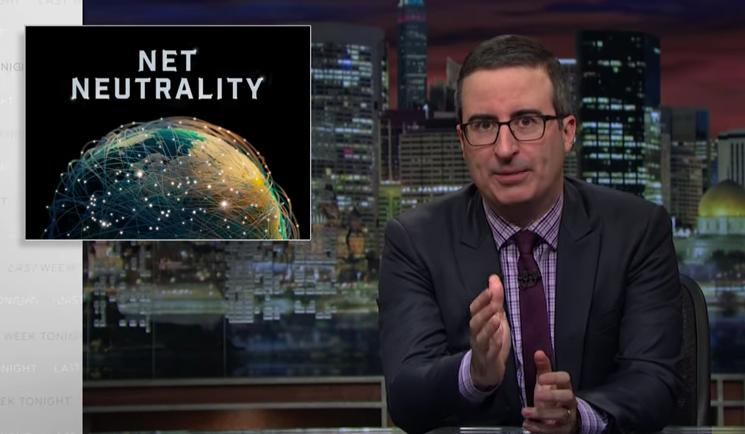 John Oliver Gets Fired Up Over Net Neutrality—and FCC’s Site Goes Down