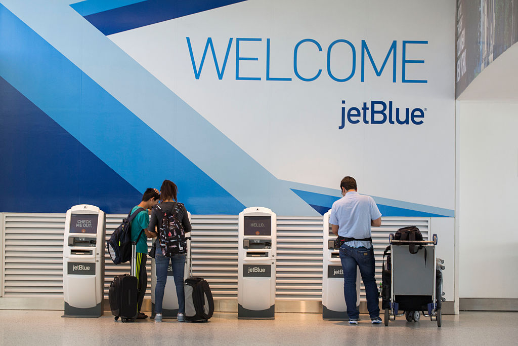 Inside JFK's JetBlue Airways Corp. Terminal