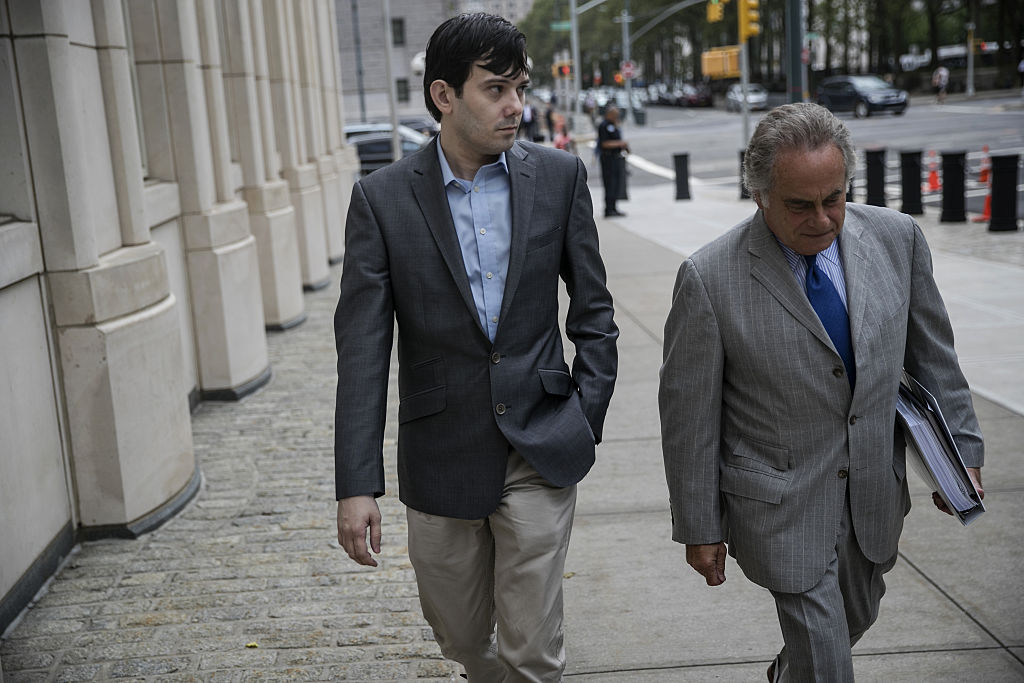 Former Turing Pharmaceuticals AG Chief Executive Officer Martin Shkreli Court Appearance