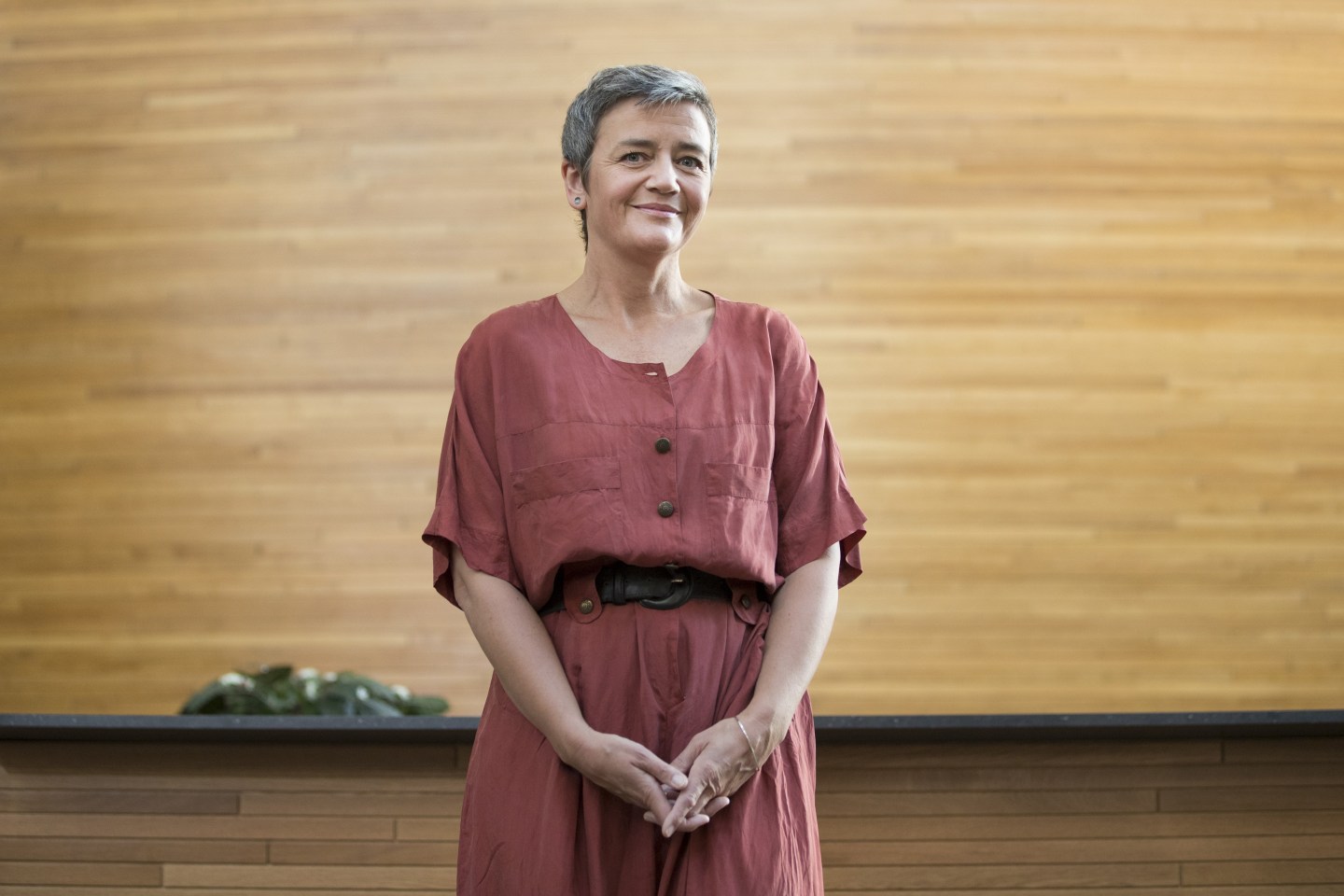 European Commission Competition Commissioner Margrethe Vestager Interview At European Parliament