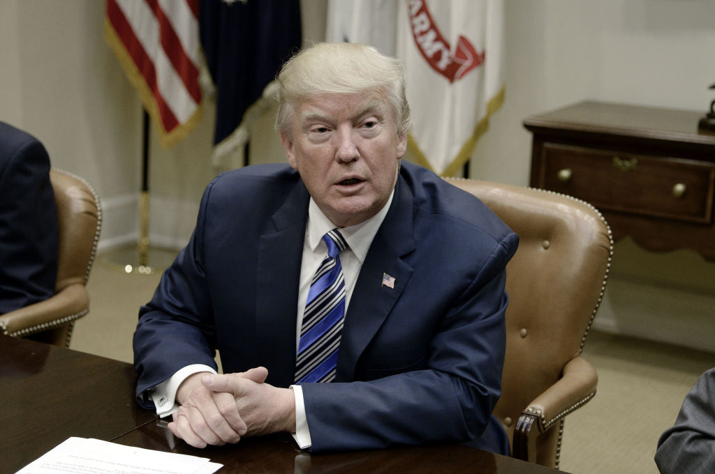 President Trump Meets With Senate And House Leadership At The White House