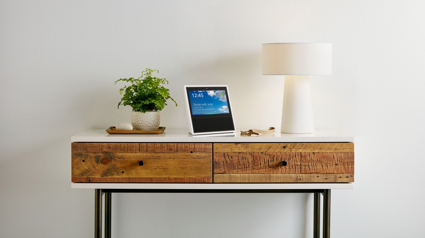 Amazon Echo Show living room